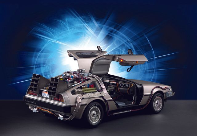実際に乗ることはできないけど…欲しい!デロリアン1/8スケール【フォトギャラリー】:フォトギャラリー