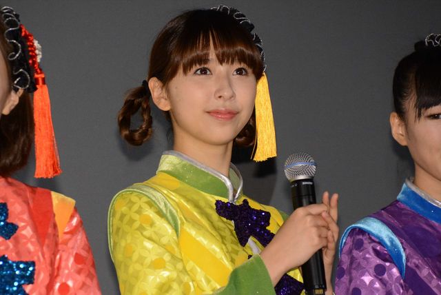 ももクロがハマっているもの！イラストで表現『映画クレヨンしんちゃん　爆盛！カンフーボーイズ　～拉麺大乱～』公開記念舞台あいさつ（7枚目）