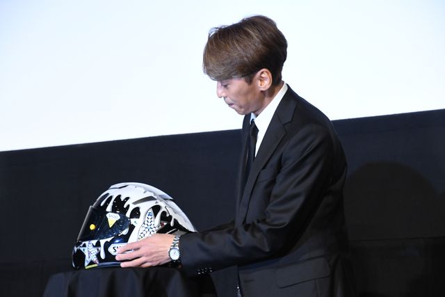 『オートレーサー森且行　約束のオーバル　劇場版』の完成披露イベント：フォトギャラリー