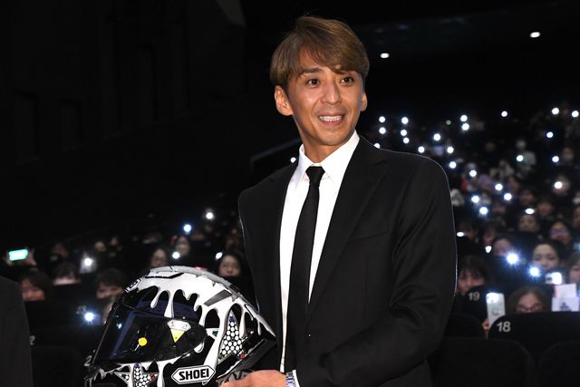 『オートレーサー森且行　約束のオーバル　劇場版』の完成披露イベント（6枚目）