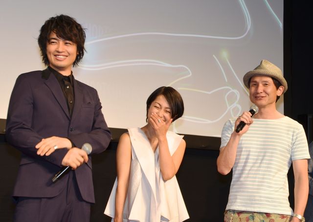 斎藤工、「貧乳クラブ」に興味津々…『家族ごっこ』プレミア先行上映イベントフォトギャラリー（9枚目）