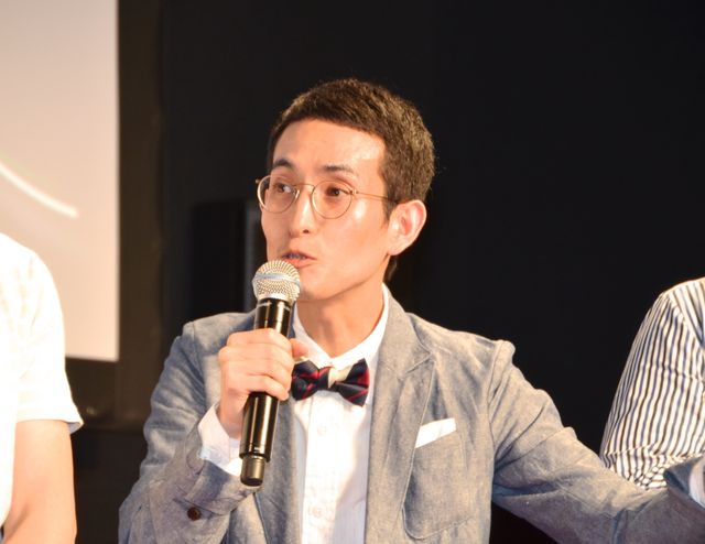 斎藤工、「貧乳クラブ」に興味津々…『家族ごっこ』プレミア先行上映イベントフォトギャラリー（13枚目）