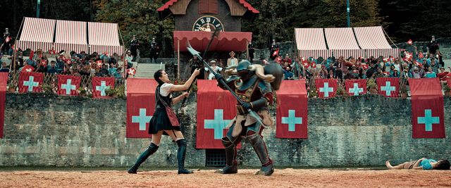 チーズの闇取引中のペーター『マッド・ハイジ』より（10枚目）