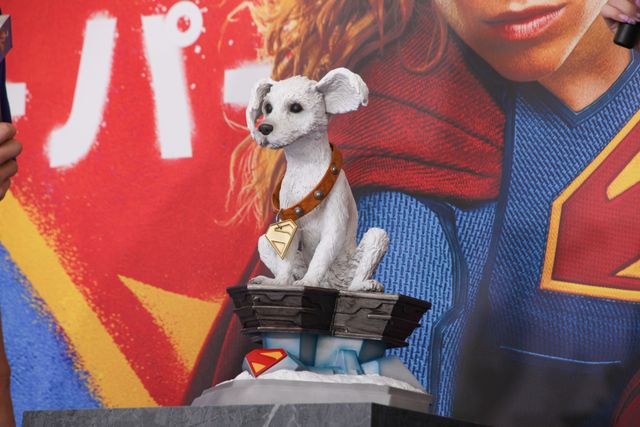 『スーパーガール』ベイビー・クリプト像が初披露！ゆうちゃみ＆アインシュタイン悶絶（2枚目）