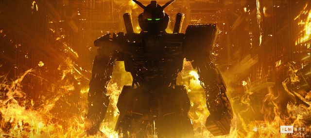 画像は2021年に発表された実写映画版「機動戦士ガンダム」のコンセプトアート