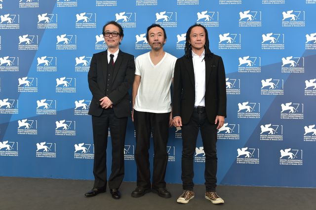 塚本晋也監督＆リリー・フランキー＆中村達也がベネチアに登場！フォトギャラリー：フォトギャラリー