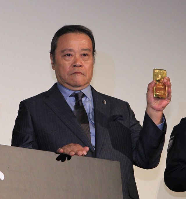 映画『黄金を抱いて翔べ』初日舞台あいさつ　フォトギャラリー（10枚目）