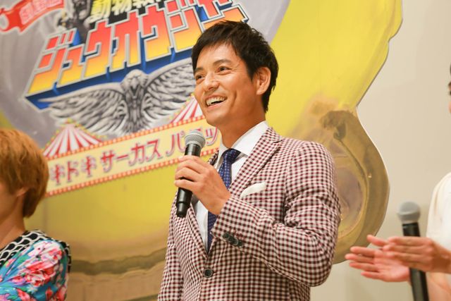 西銘駿の笑顔がキラリ！『劇場版　仮面ライダーゴースト』初日舞台あいさつフォトギャラリー（7枚目）