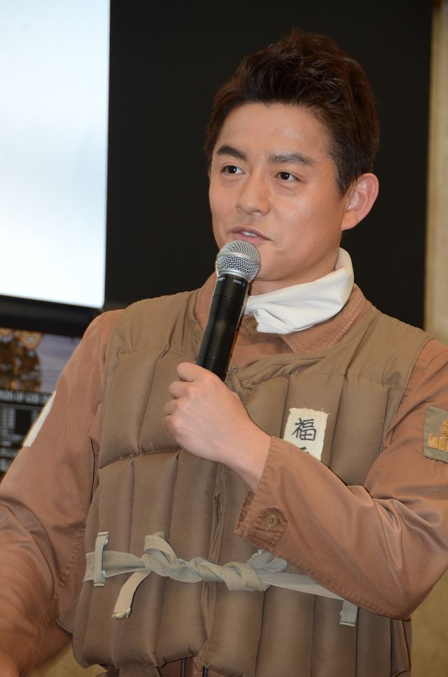 20キロやせたという俳優の今井雅之　舞台「ザ・ウインズ・オブ・ゴッド Japan Tour 2015」製作発表会見【フォトギャラリー】（6枚目）