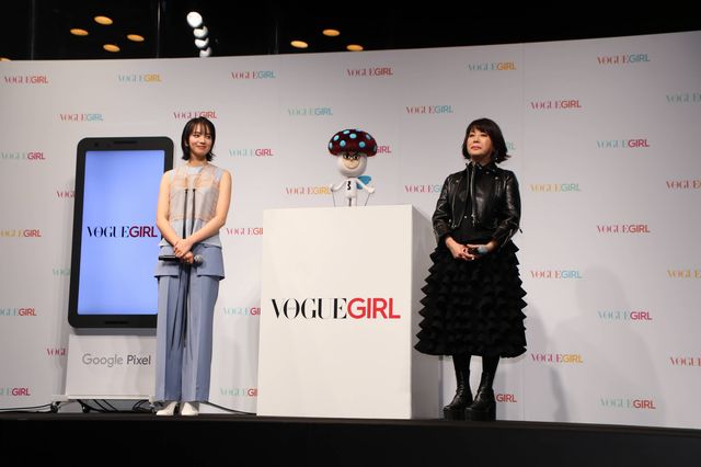 小松菜奈、占い師・しいたけ.と笑顔でトーク「VOGUE GIRL」特別増刊号出版発表会（8枚目）
