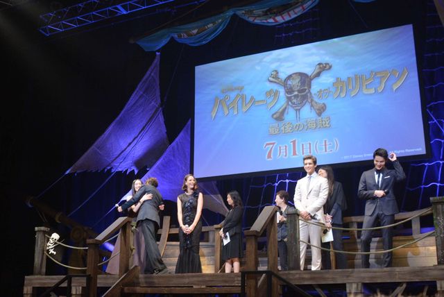 ジョニー・デップ、中川大志＆栗山千明に再会ハグも！『パイレーツ・オブ・カリビアン／最後の海賊』夏祭りプレミア！（21枚目）