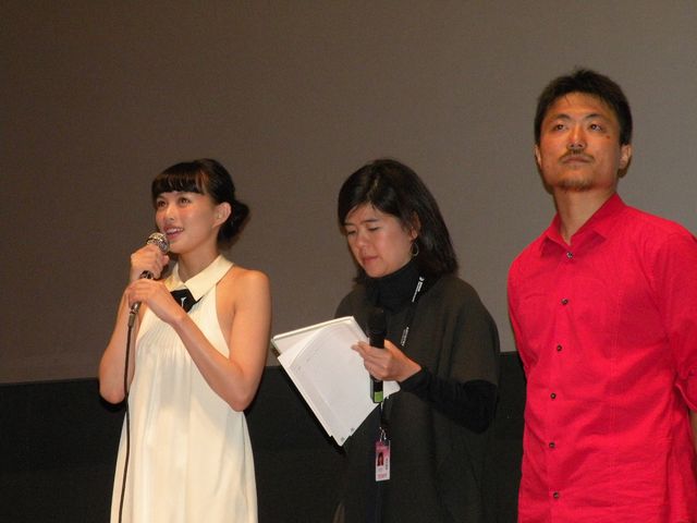 臼田あさ美出席！-『桜並木の満開の下に』釜山国際映画祭舞台あいさつフォトギャラリー（2枚目）
