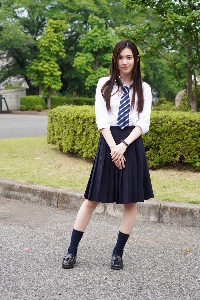 岡田健史、制服似合いすぎ！主演ドラマ「博多弁の女の子はかわいいと思いませんか？」ビジュアル（2枚目）