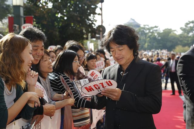 西島秀俊、北九州凱旋に1,500人殺到！フォトギャラリー（5枚目）