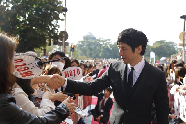 西島秀俊、北九州凱旋に1,500人殺到！フォトギャラリー（9枚目）