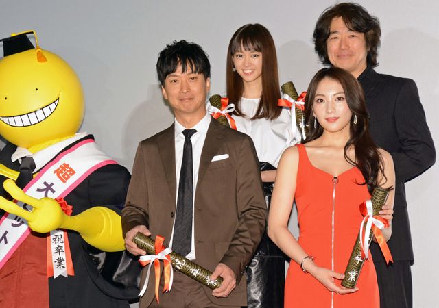 山本舞香の美脚～！『暗殺教室～卒業編～』公開記念舞台あいさつ【フォトギャラリー】（14枚目）