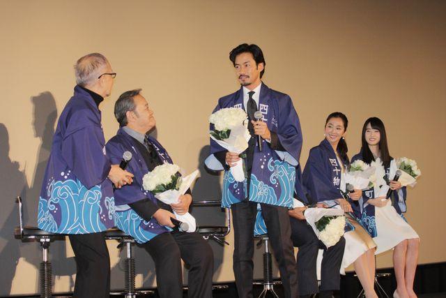 竹野内豊、江口洋介、優香ら登壇『人生の約束』初日舞台あいさつ：フォトギャラリー