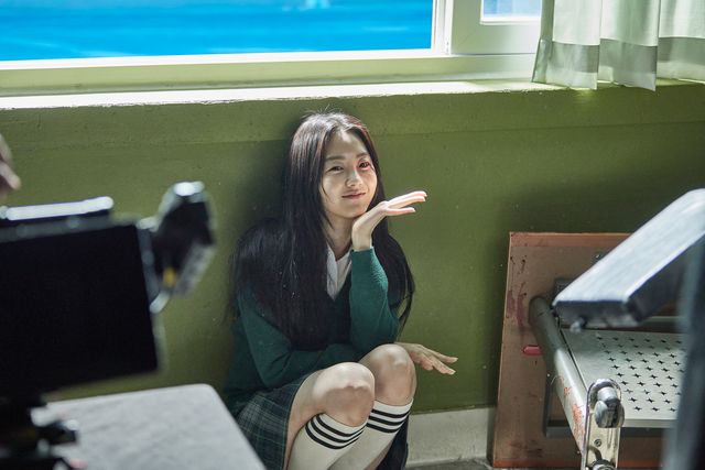 Netflix「今、私たちの学校は…」ほっこりメイキングカット:フォトギャラリー