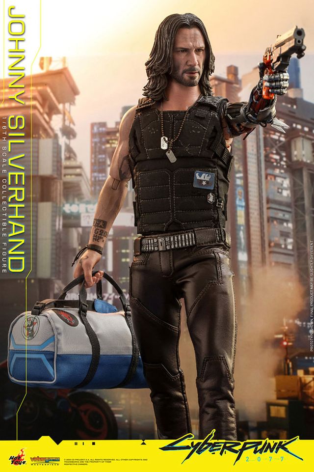 ホットトイズ　サイバーパンク2077 ジョニー・シルヴァーハンド ビデオゲームマスターピース Cyberpunk 2077 ジョニー