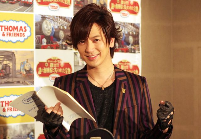 新婚DAIGOが公開アフレコ！『映画　きかんしゃトーマス　探せ!!　謎の海賊船と失われた宝物』囲み取材ギャラリー（4枚目）