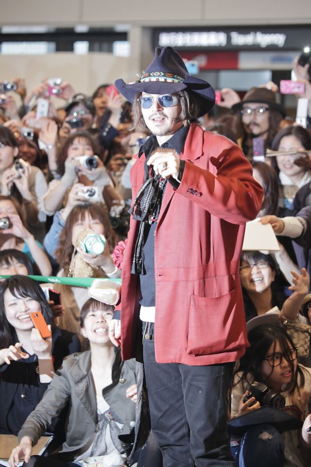 ジョニー・デップ来日！フォトギャラリー：フォトギャラリー