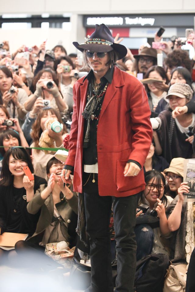 ジョニー・デップ来日！フォトギャラリー（2枚目）