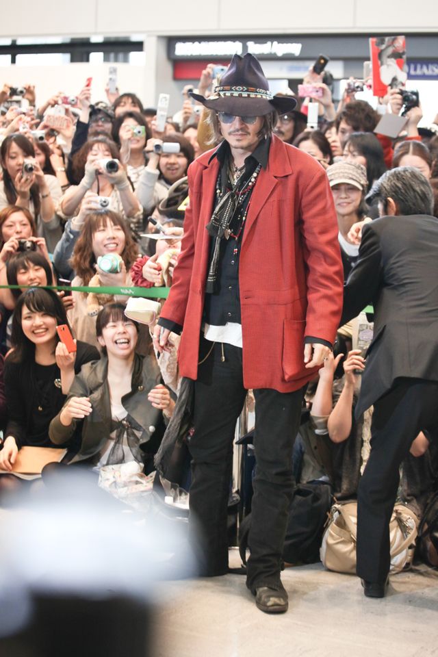 ジョニー・デップ来日！フォトギャラリー（3枚目）