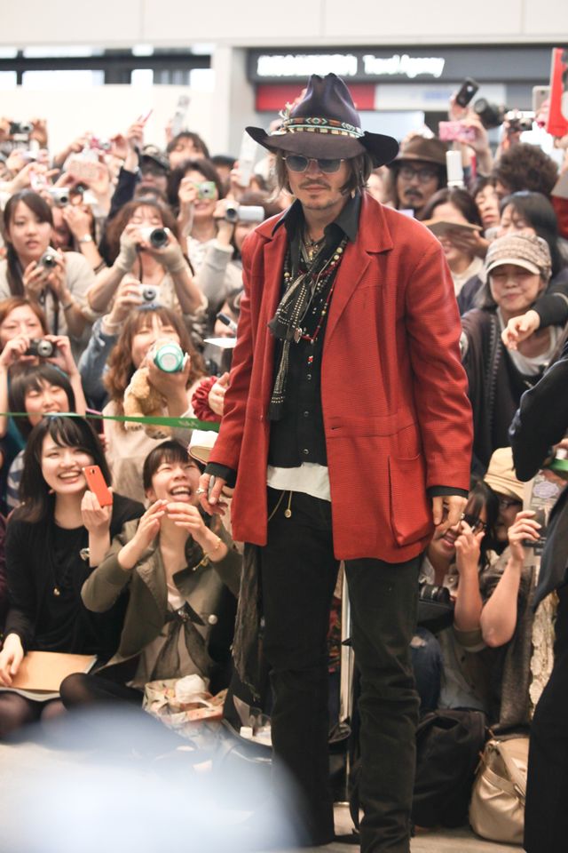 ジョニー・デップ来日！フォトギャラリー（4枚目）