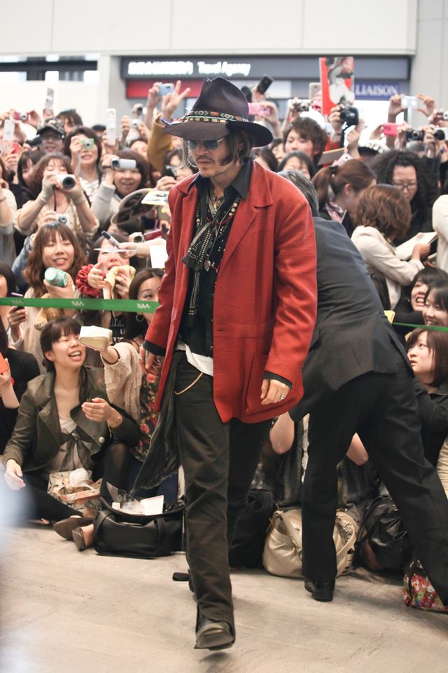 ジョニー・デップ来日！フォトギャラリー（5枚目）