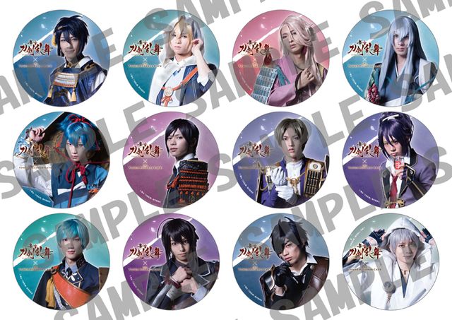 注文先着特典オリジナルコースターも!舞台「刀剣乱舞」×タワレコ表参道店コラボカフェメニュー&グッズフォトギャラリー:フォトギャラリー