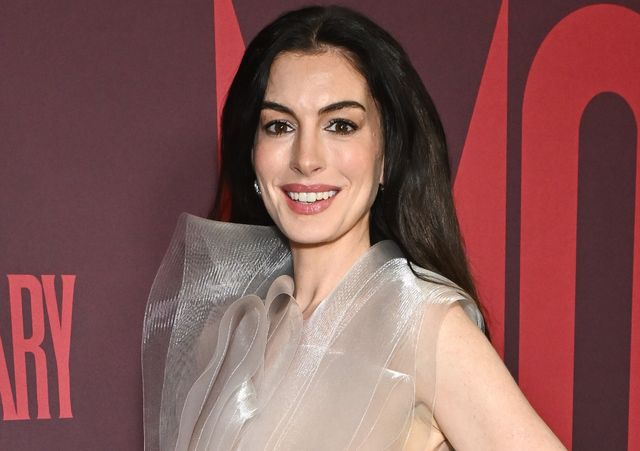 映画『マザー・メアリー(原題)』ニューヨークプレミアでのアン・ハサウェイ