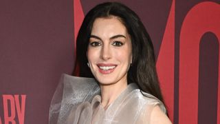 アン・ハサウェイ、透けてるドレスで注目の的！