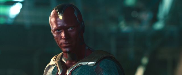 画像は映画『アベンジャーズ/エイジ・オブ・ウルトロン』でのヴィジョン