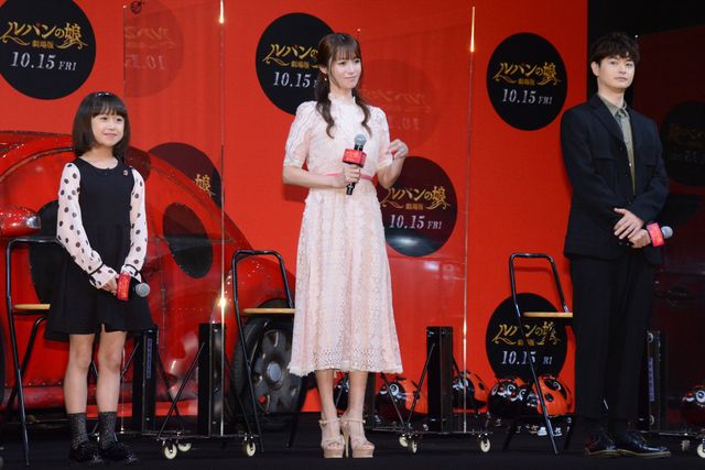 深田恭子、 白いワンピース姿がキレイ！『劇場版 ルパンの娘』公開直前イベント（4枚目）