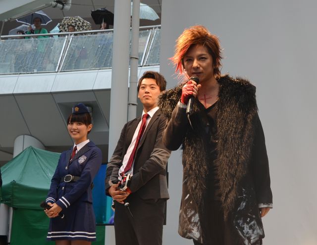 松岡充、熱唱！「仮面ライダードライブ」イベントフォトギャラリー（3枚目）