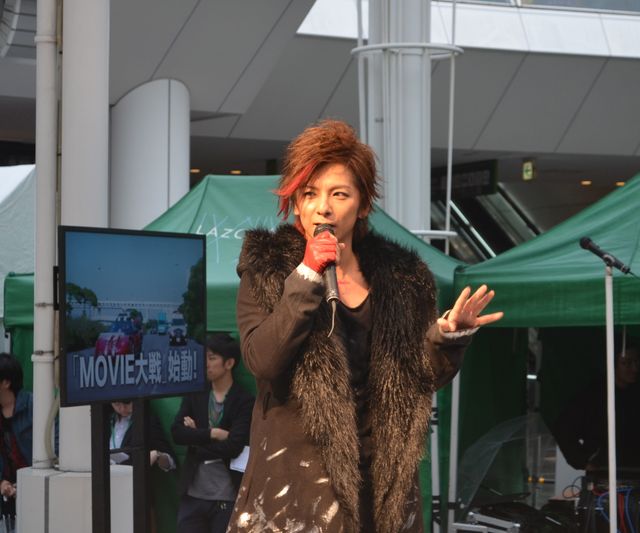 松岡充、熱唱！「仮面ライダードライブ」イベントフォトギャラリー（4枚目）