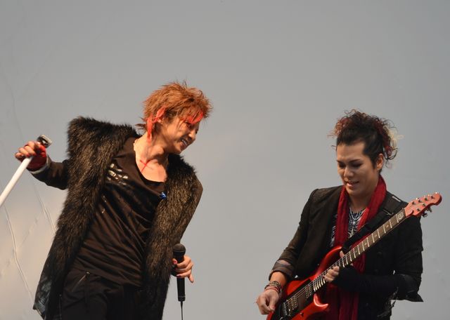 松岡充、熱唱！「仮面ライダードライブ」イベントフォトギャラリー（8枚目）