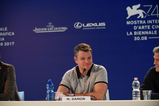 ジョージ・クルーニー監督作会見でこの笑顔！マット・デイモン＆ジュリアン・ムーアらスター集結！（4枚目）