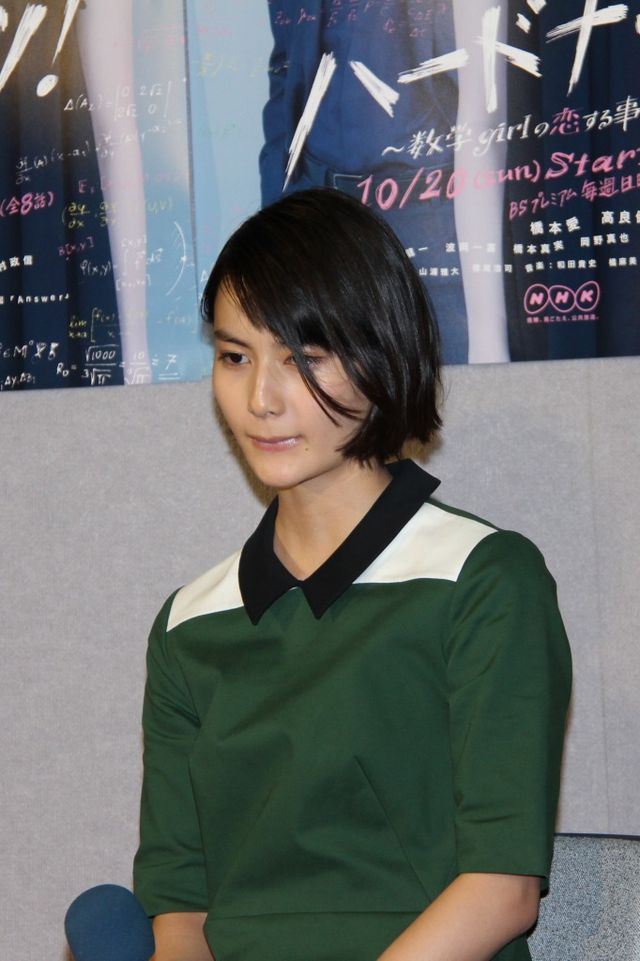 橋本愛、連ドラ初主演で変人役！「ハードナッツ！ ～数学girlの恋する事件簿～」取材会フォトギャラリー（6枚目）