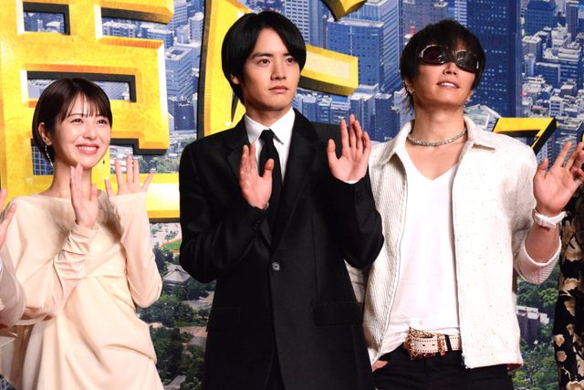 浜辺美波、赤楚衛二、GACKTら集結！『もしも徳川家康が総理大臣になったら』製作報告会：フォトギャラリー