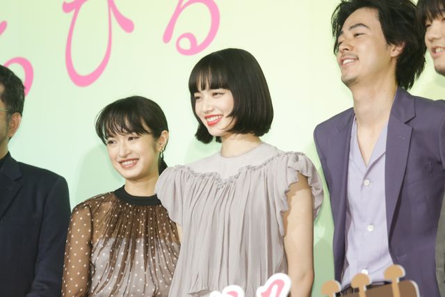 小松菜奈×門脇麦×成田凌、めっちゃ笑顔で盛り上がる！『さよならくちびる』完成披露試写会（18枚目）
