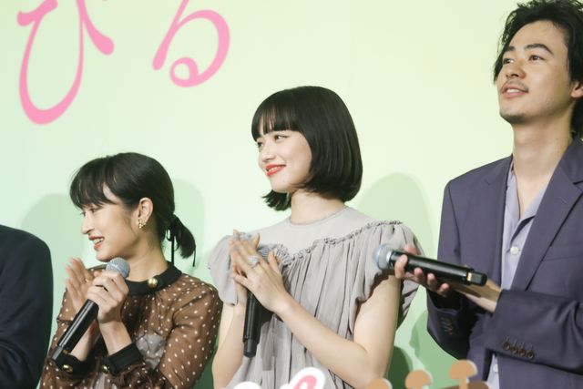 小松菜奈×門脇麦×成田凌、めっちゃ笑顔で盛り上がる！『さよならくちびる』完成披露試写会（19枚目）