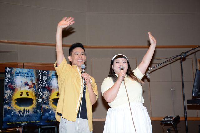 柳沢慎吾＆渡辺直美が公開アフレコ！フォトギャラリー（5枚目）