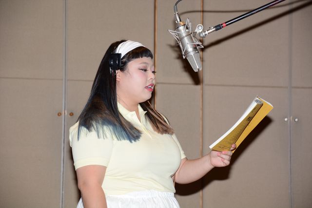 柳沢慎吾＆渡辺直美が公開アフレコ！フォトギャラリー（10枚目）