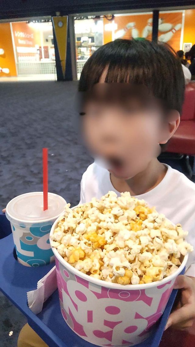 夢だった映画館のポップコーン