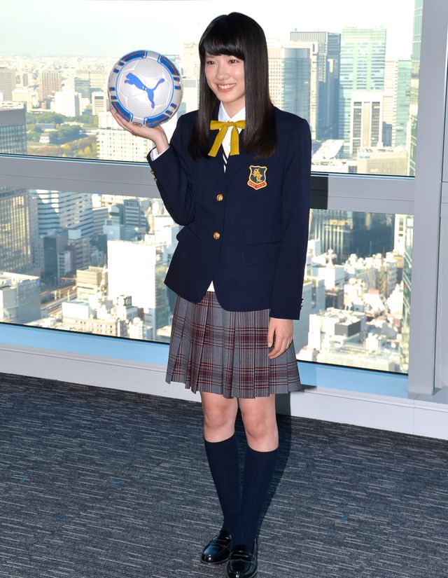 永野芽郁、高校サッカー応援マネージャーに決定！囲み取材フォトギャラリー（3枚目）