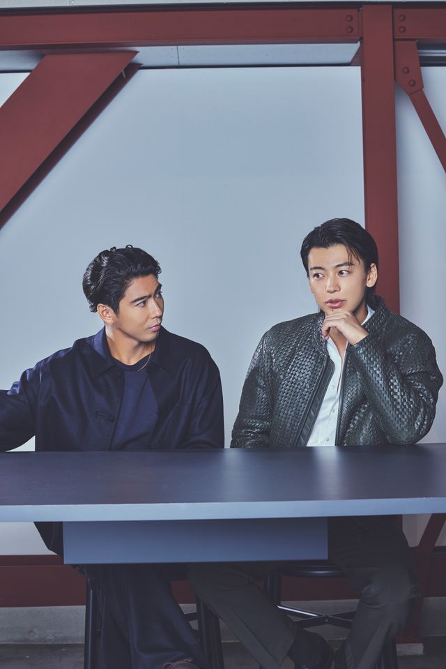 竹内涼真＆賀来賢人「龍が如く ～Beyond the Game～」インタビュー撮り下ろしカット（3枚目）