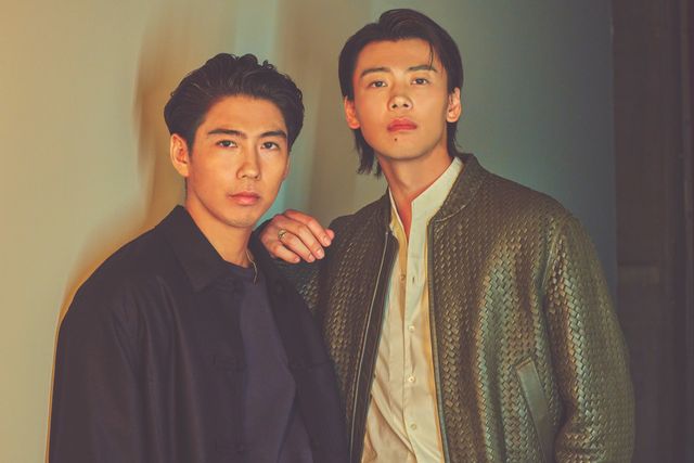 竹内涼真＆賀来賢人「龍が如く ～Beyond the Game～」インタビュー撮り下ろしカット（5枚目）