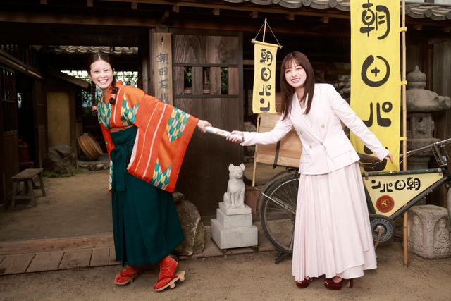 かわいすぎ！「おむすび」橋本環奈から「あんぱん」今田美桜へバトンタッチ！：フォトギャラリー