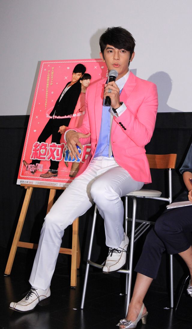 台湾ドラマ「絶対彼氏 ～My Perfect Darling～」ジロー（飛輪海）来日記者会見写真ギャラリー（4枚目）